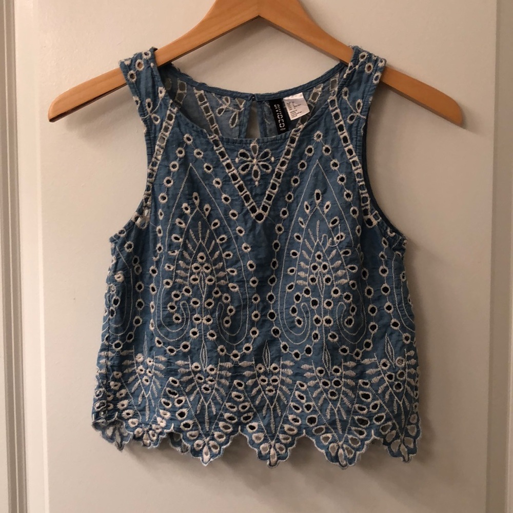 2 Piece Blue & White Set